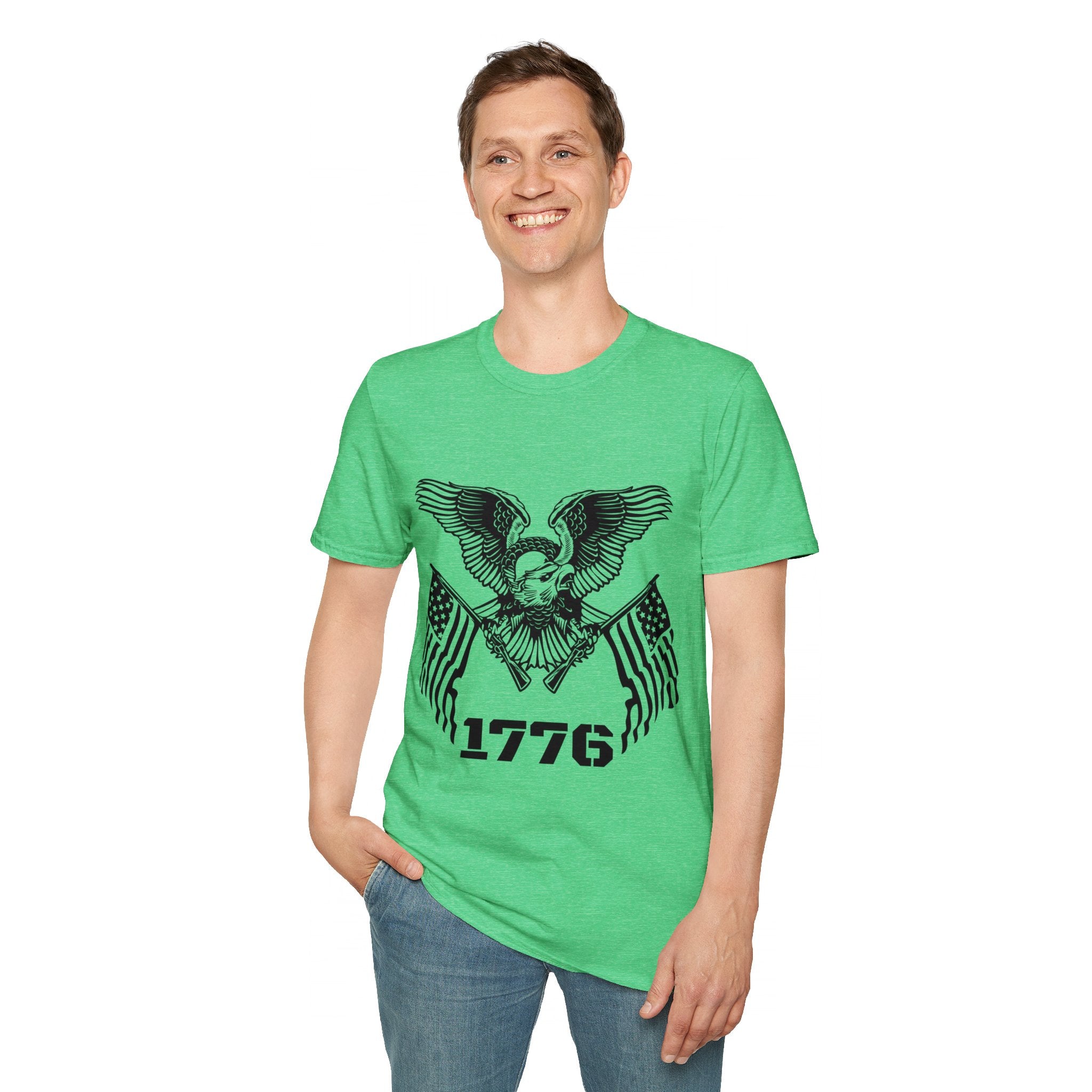 Men's T-Shirt - 1776 Eagle