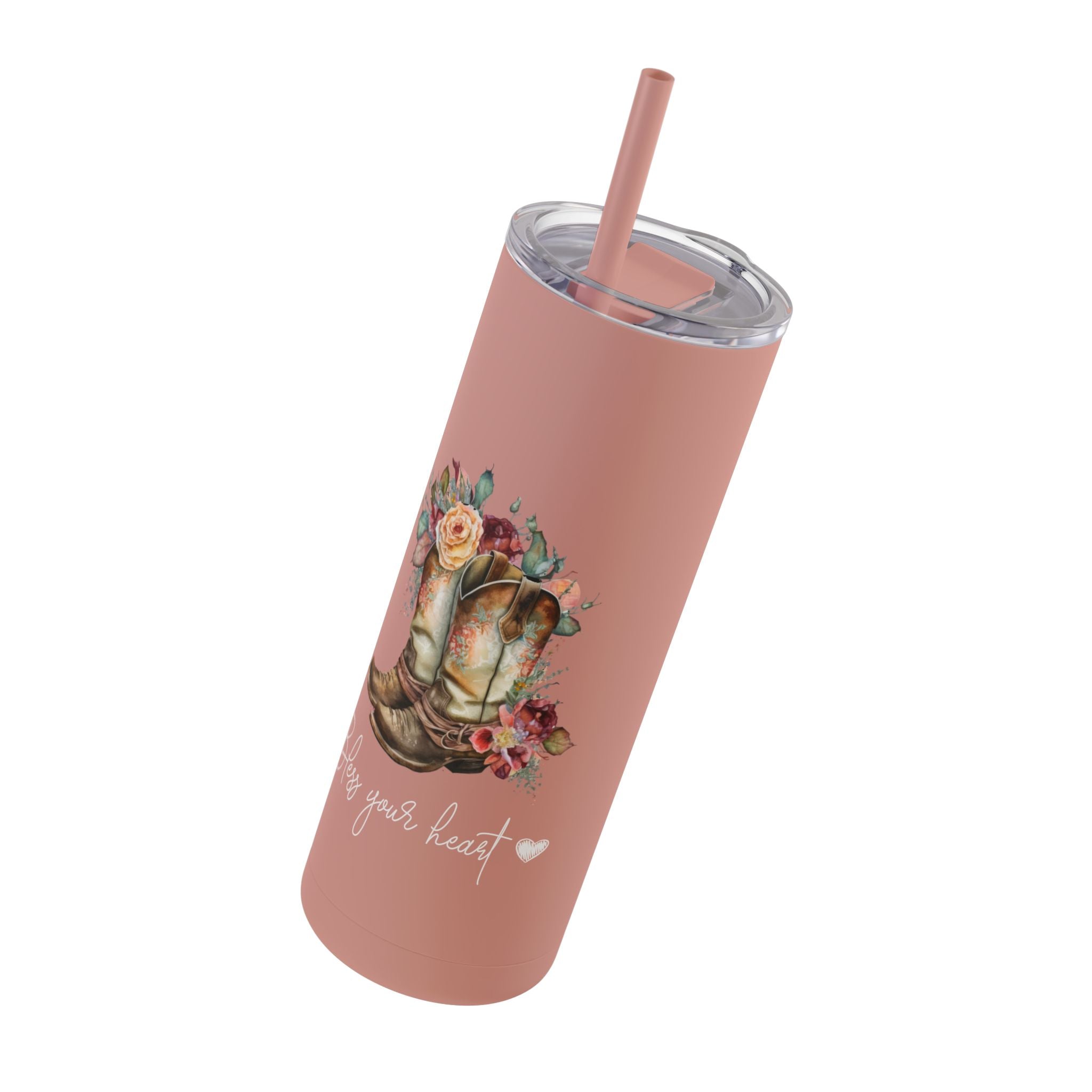 Bless Your Heart Skinny Matte Tumbler, 20oz