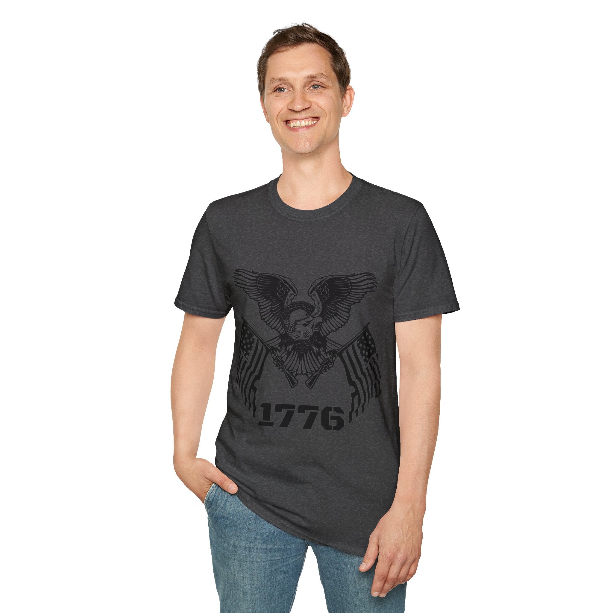 Men's T-Shirt - 1776 Eagle