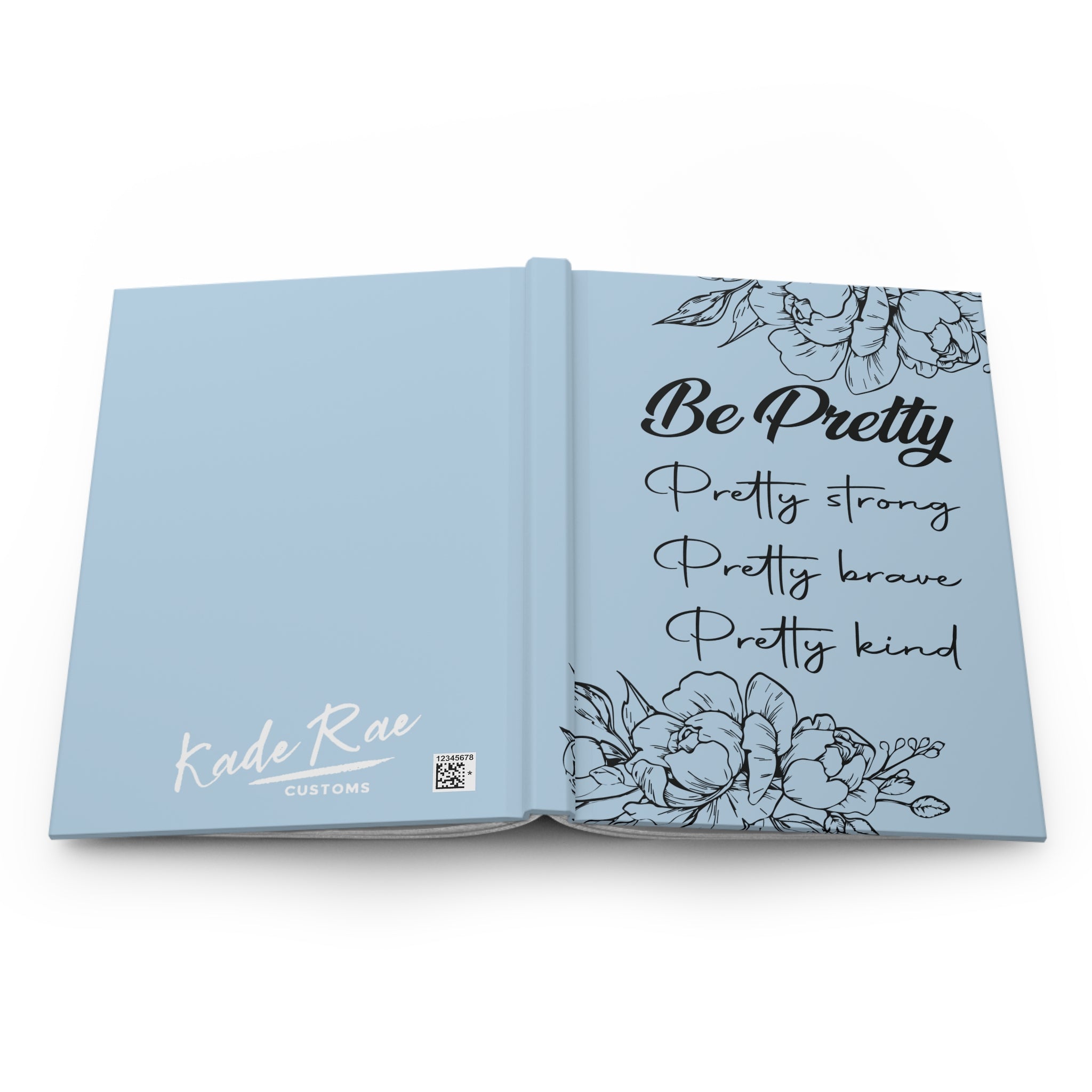 Be Pretty Hardcover Journal Matte