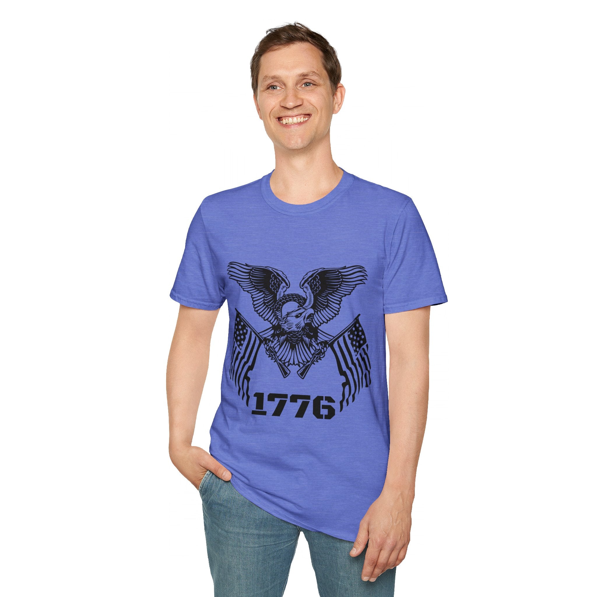 Men's T-Shirt - 1776 Eagle