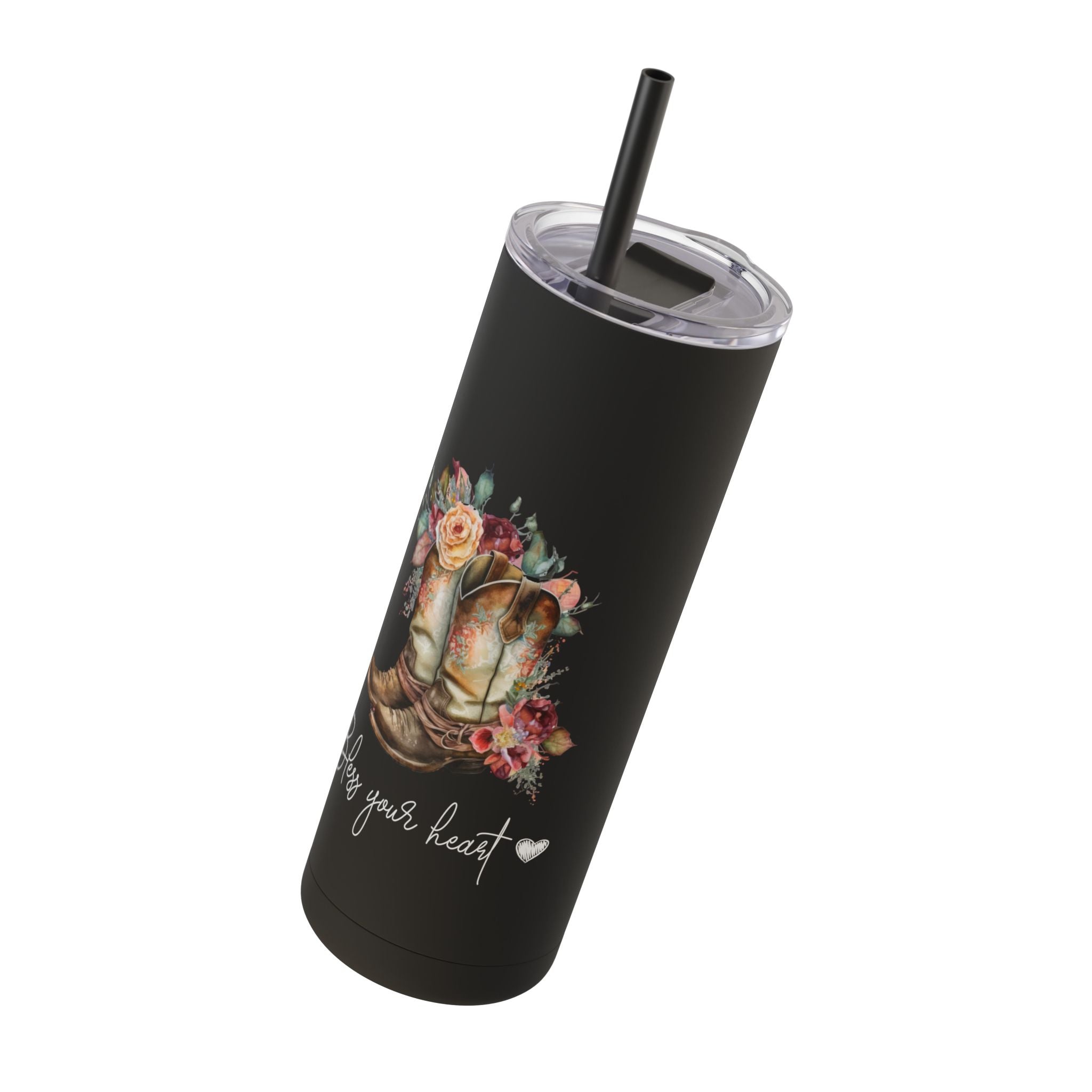 Bless Your Heart Skinny Matte Tumbler, 20oz