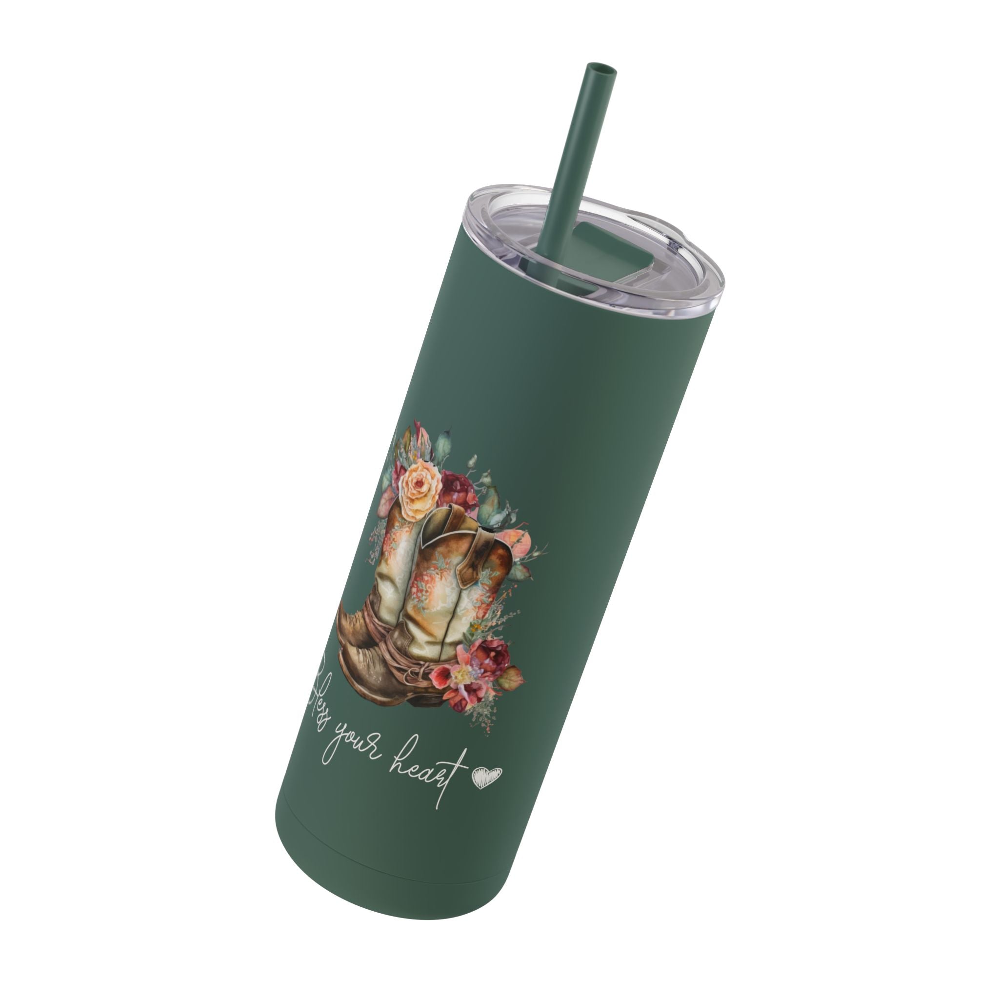 Bless Your Heart Skinny Matte Tumbler, 20oz